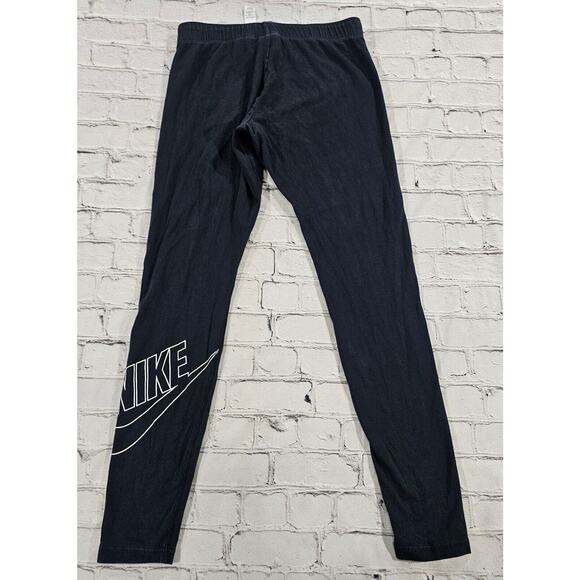 Nike Pro Leg-a-See Club Leggings Printed Black Cotton Spandex 886479 WOMENS SZ M - Picture 12 of 12